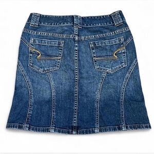 American Eagle Outfitters Blue Denim Mini Skirt